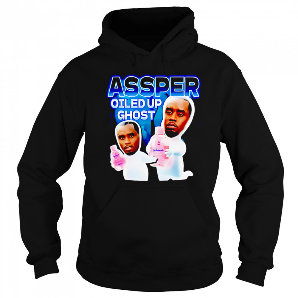 Assper Oiled Up Ghost meme shirt Sweatshirt