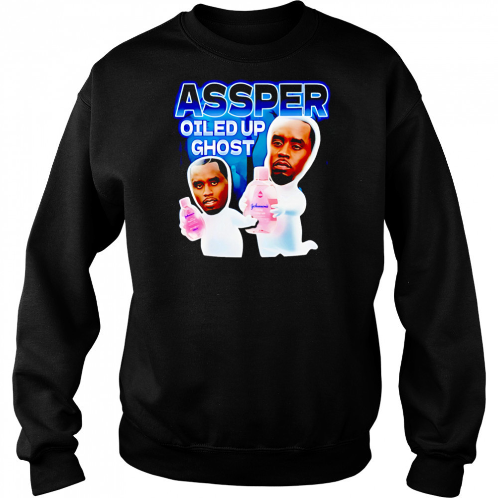 Assper Oiled Up Ghost meme shirt Hoodie