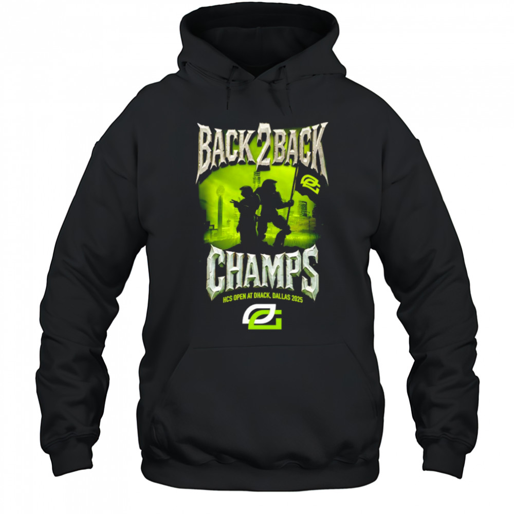 Back 2 back Champs HCS Open at Dhack Dallas 2025 shirt Hoodie