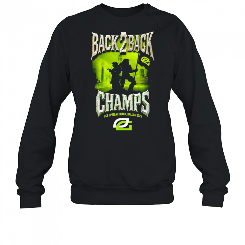 Back 2 back Champs HCS Open at Dhack Dallas 2025 shirt Sweatshirt