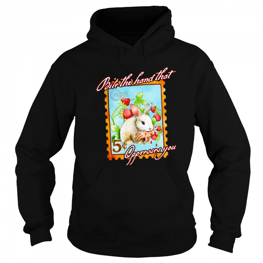 Bite the hand that oppresses you shirt Sweatshirt