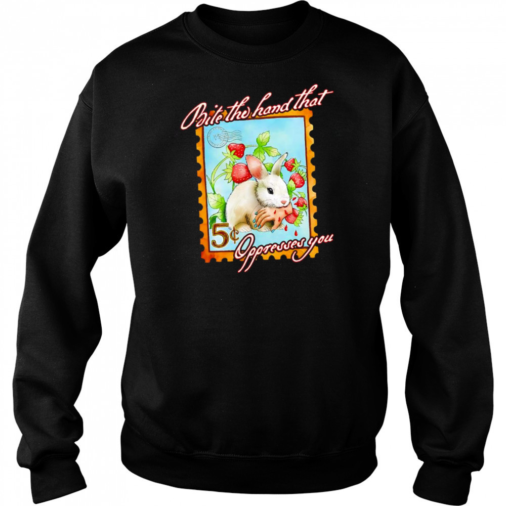 Bite the hand that oppresses you shirt Hoodie