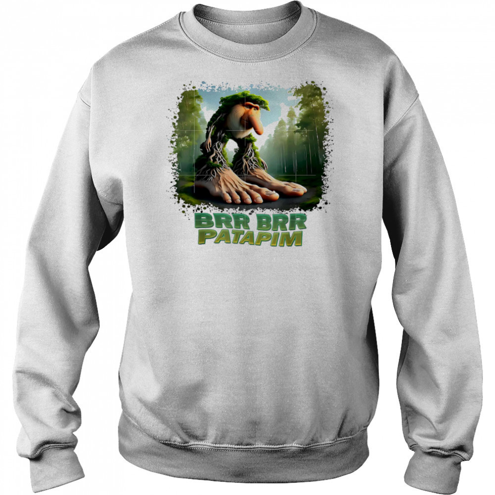 Brr Brr Patapim Italian Brainrot Meme shirt Hoodie