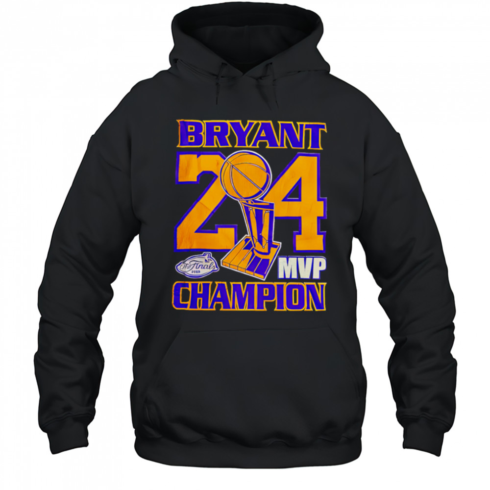 Bryant 24 Mvp Champion shirt Hoodie