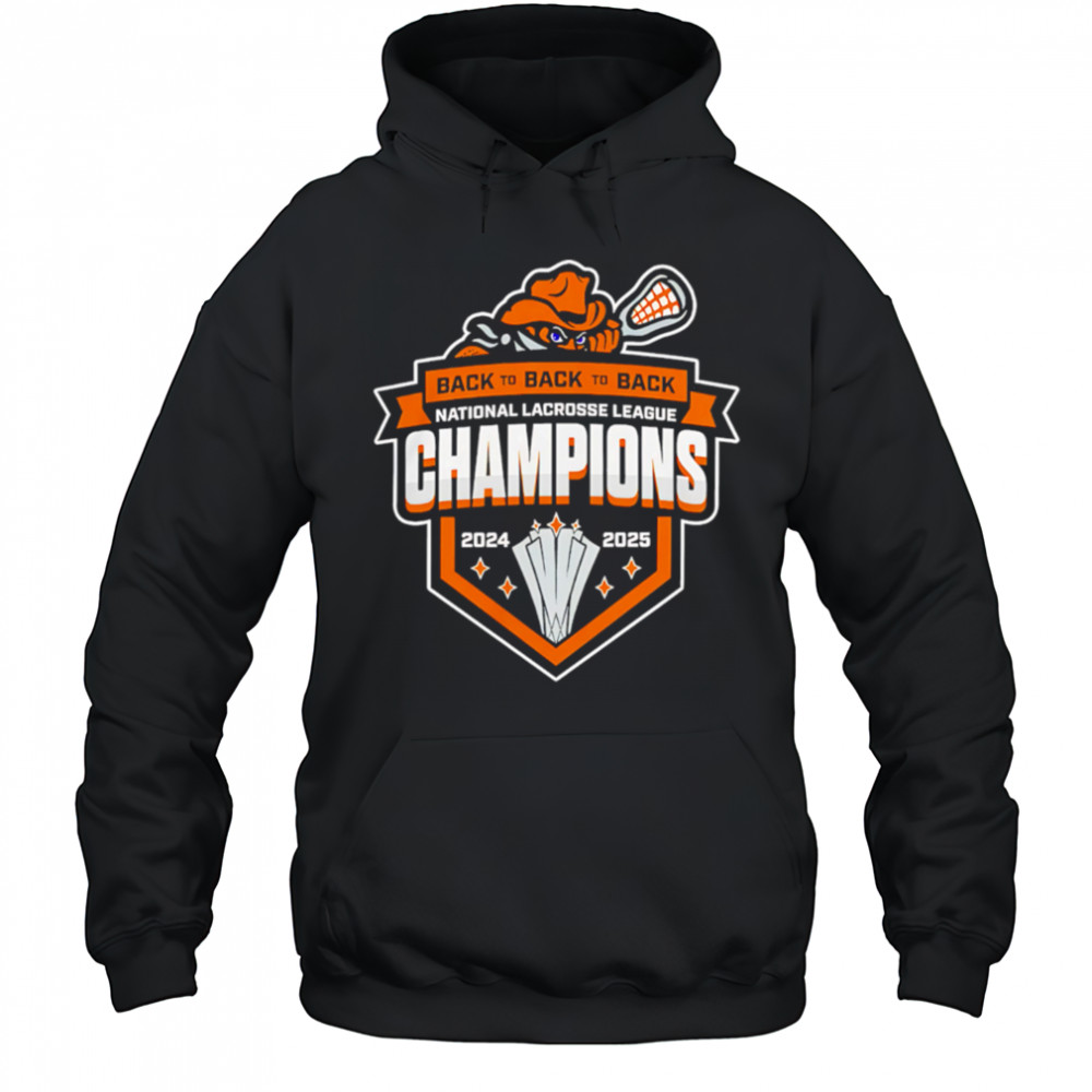 Buffalo Bandits 2025 League Champions Lacrosse Fan shirt Hoodie