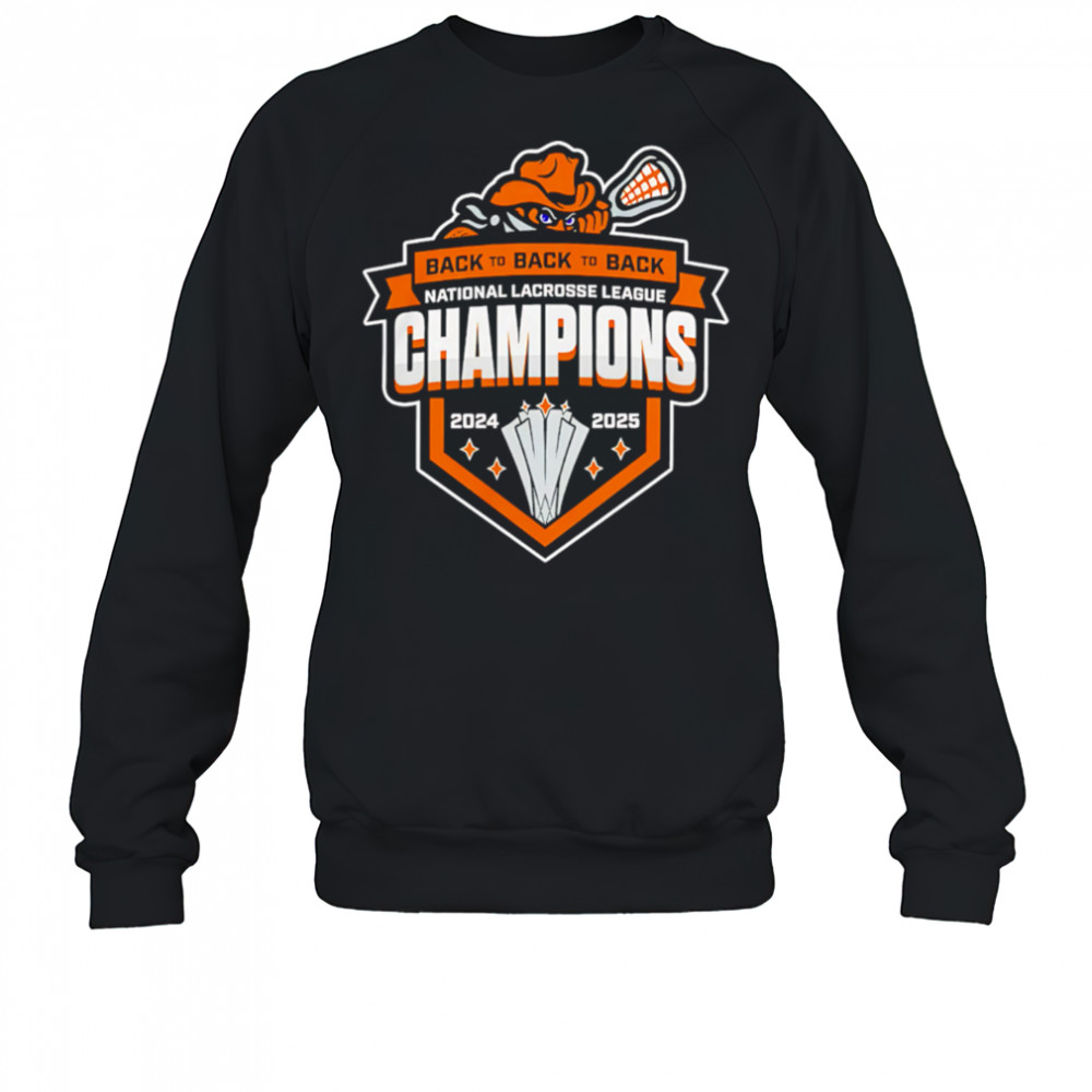 Buffalo Bandits 2025 League Champions Lacrosse Fan shirt Sweatshirt