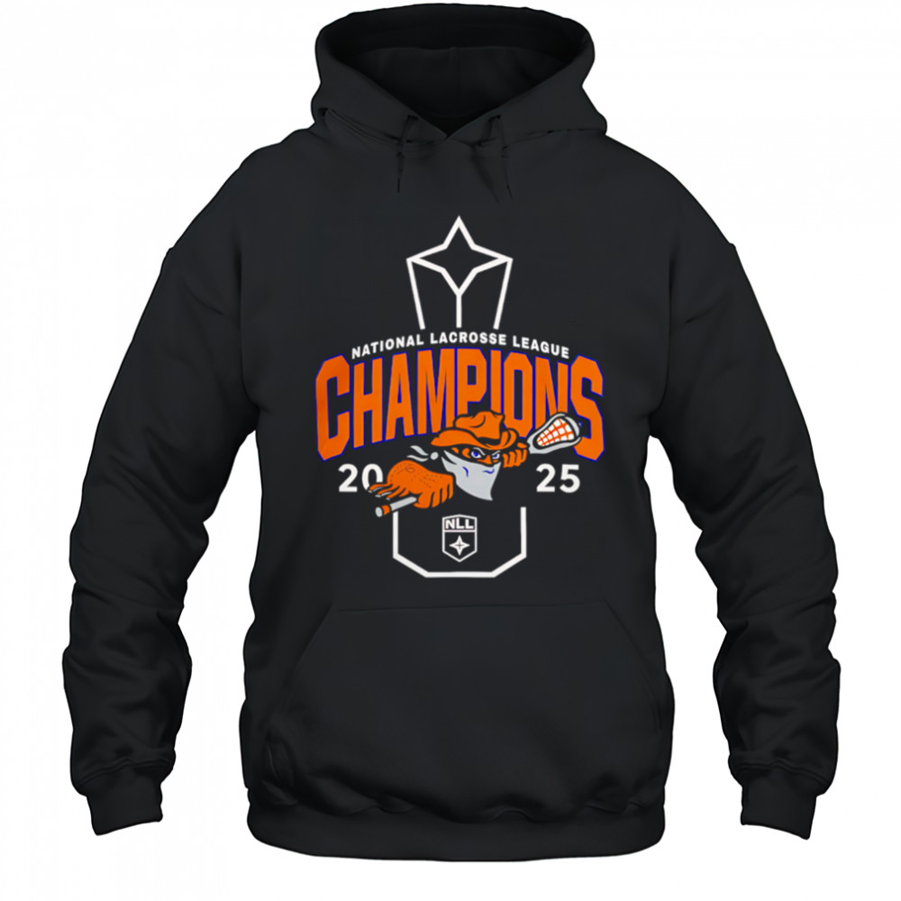 Buffalo Bandits 2025 NLL Cup Champions shirt Hoodie