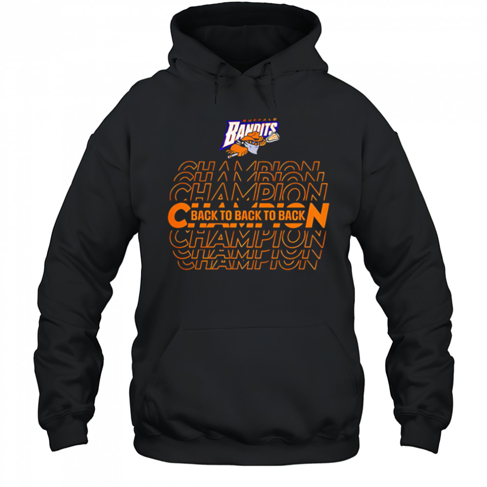 Buffalo Bandits NLL Cup Champions 2025 repeat shirt Hoodie