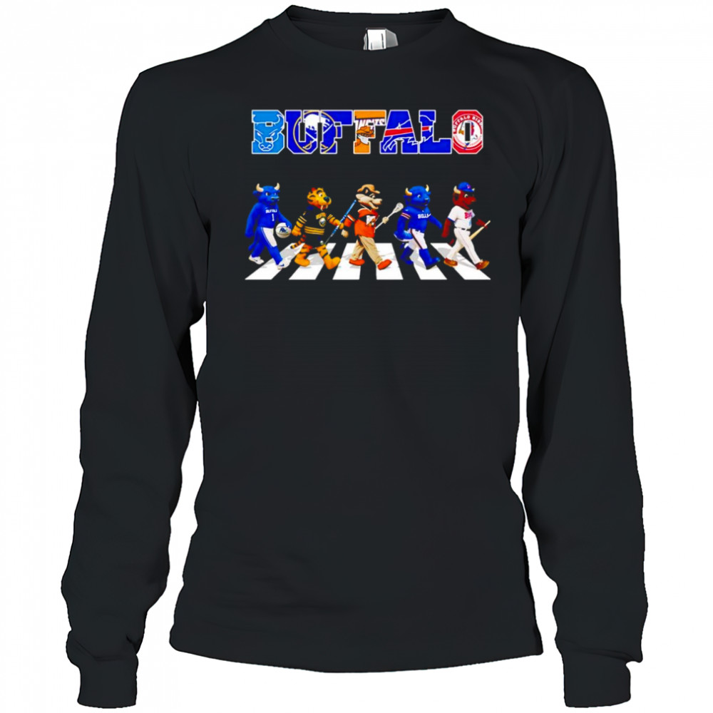 Buffalo sports Abbey Road mascot shirt Long Sleeved