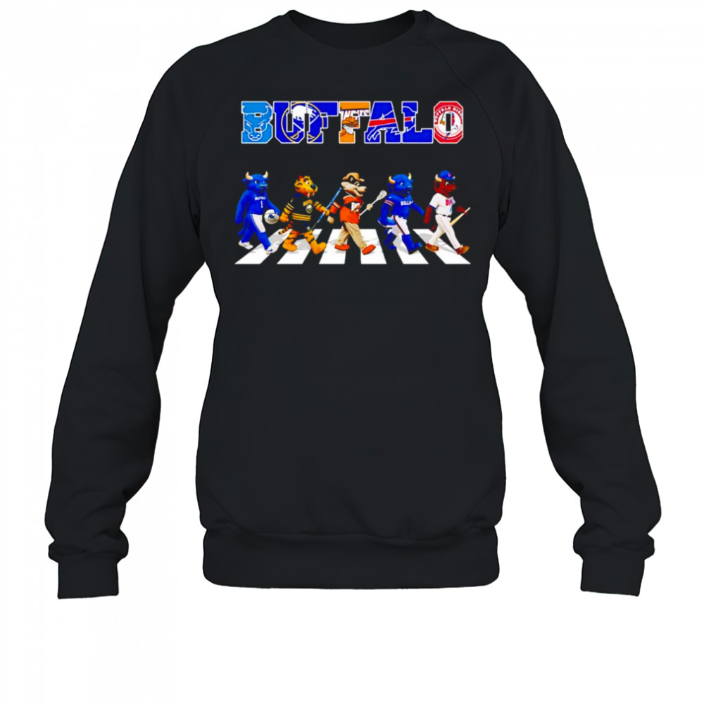 Buffalo sports Abbey Road mascot shirt Sweatshirt