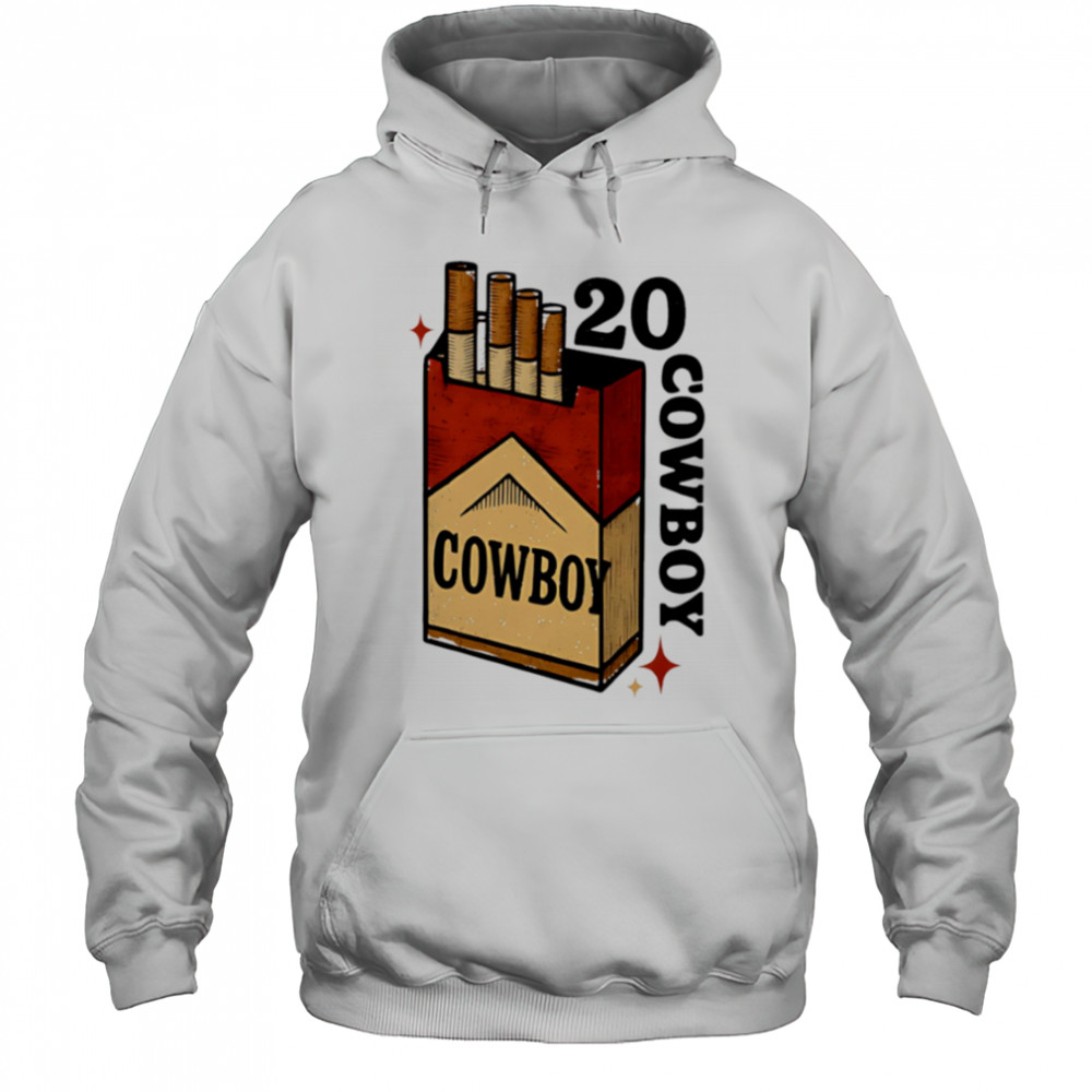 Cigarette Pack 20 Cowboy Classic vintage shirt Hoodie