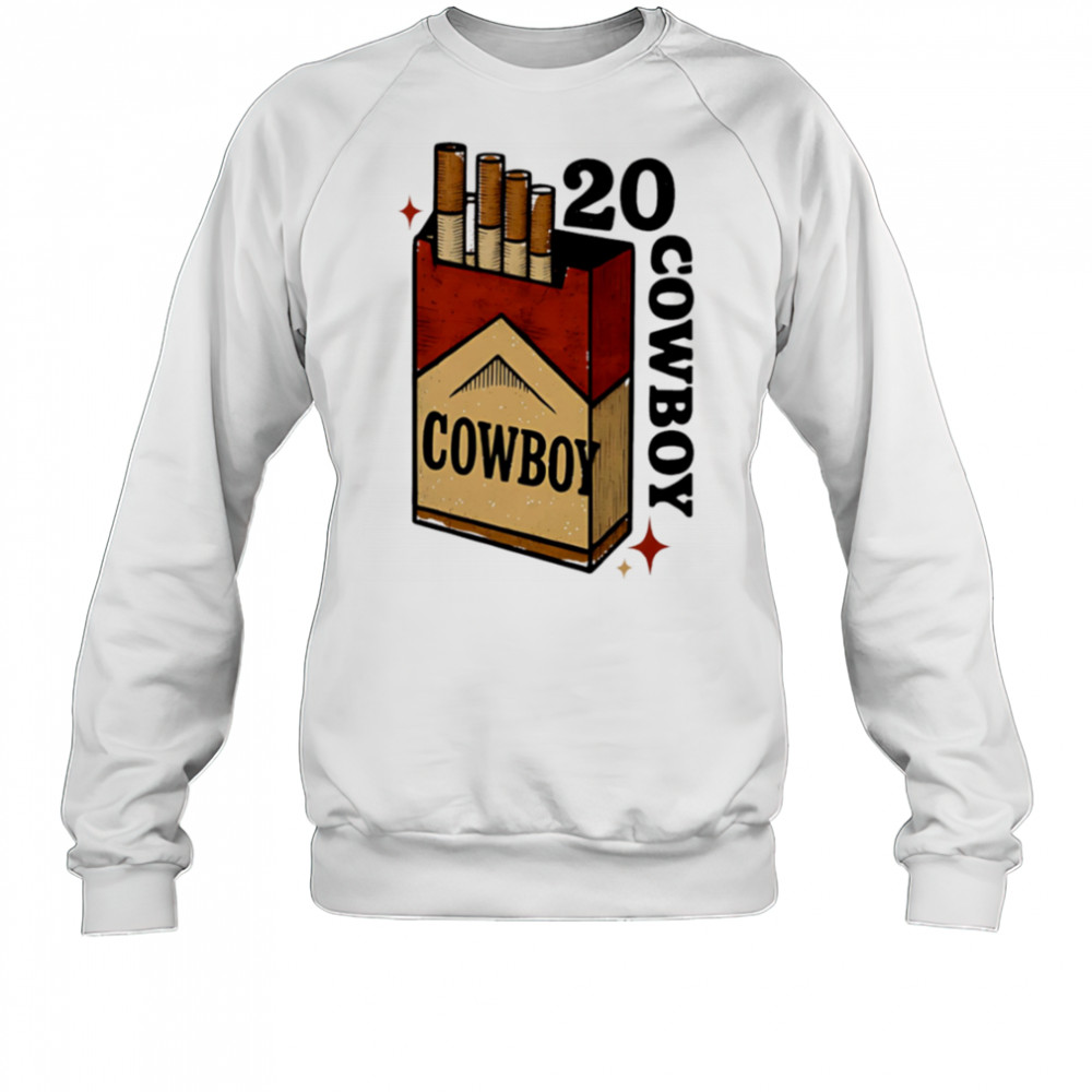 Cigarette Pack 20 Cowboy Classic vintage shirt Sweatshirt