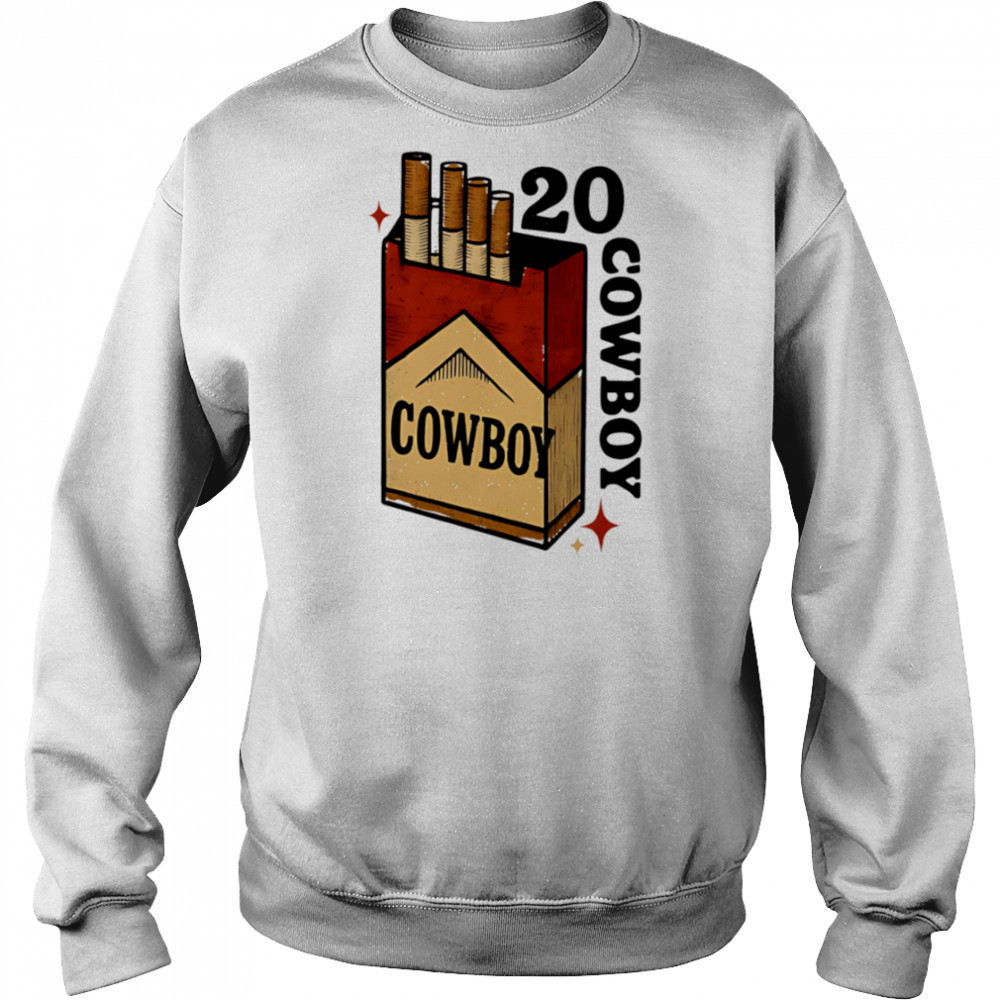 Cigarette Pack 20 Cowboy Classic vintage shirt Hoodie