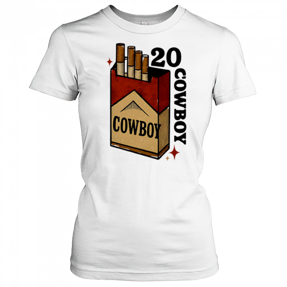 Cigarette Pack 20 Cowboy Classic vintage shirt Women's T-shirt