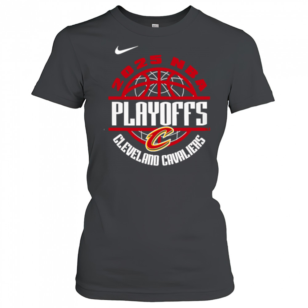 Cleveland Cavaliers NBA Playoffs Fight Together Win Forever 2025 shirt Women's T-shirt
