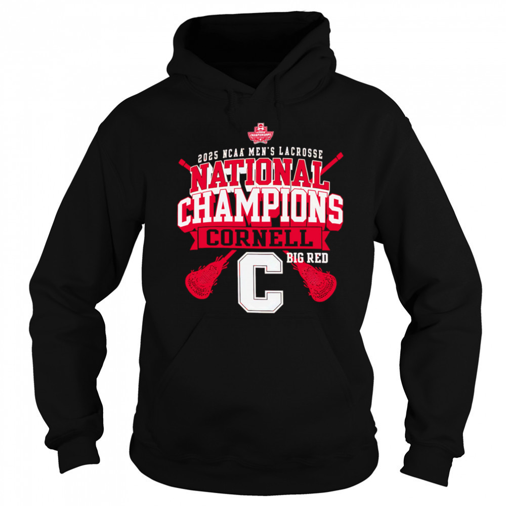 Cornell Lacrosse National Championship 2025 shirt Sweatshirt