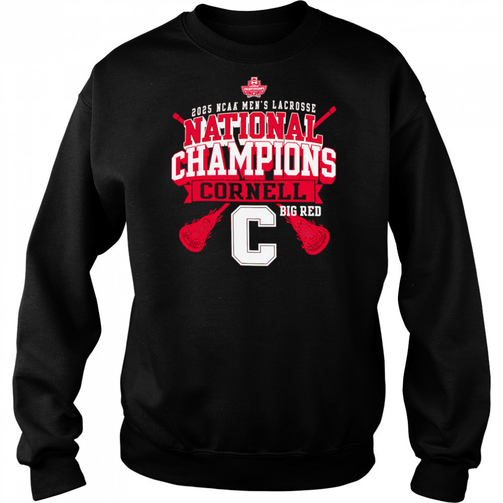 Cornell Lacrosse National Championship 2025 shirt Hoodie