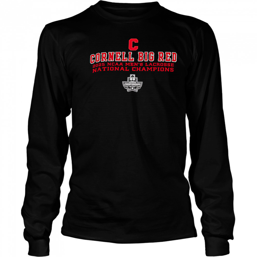 Cornell Lacrosse National Championship Bracket shirt Long Sleeved
