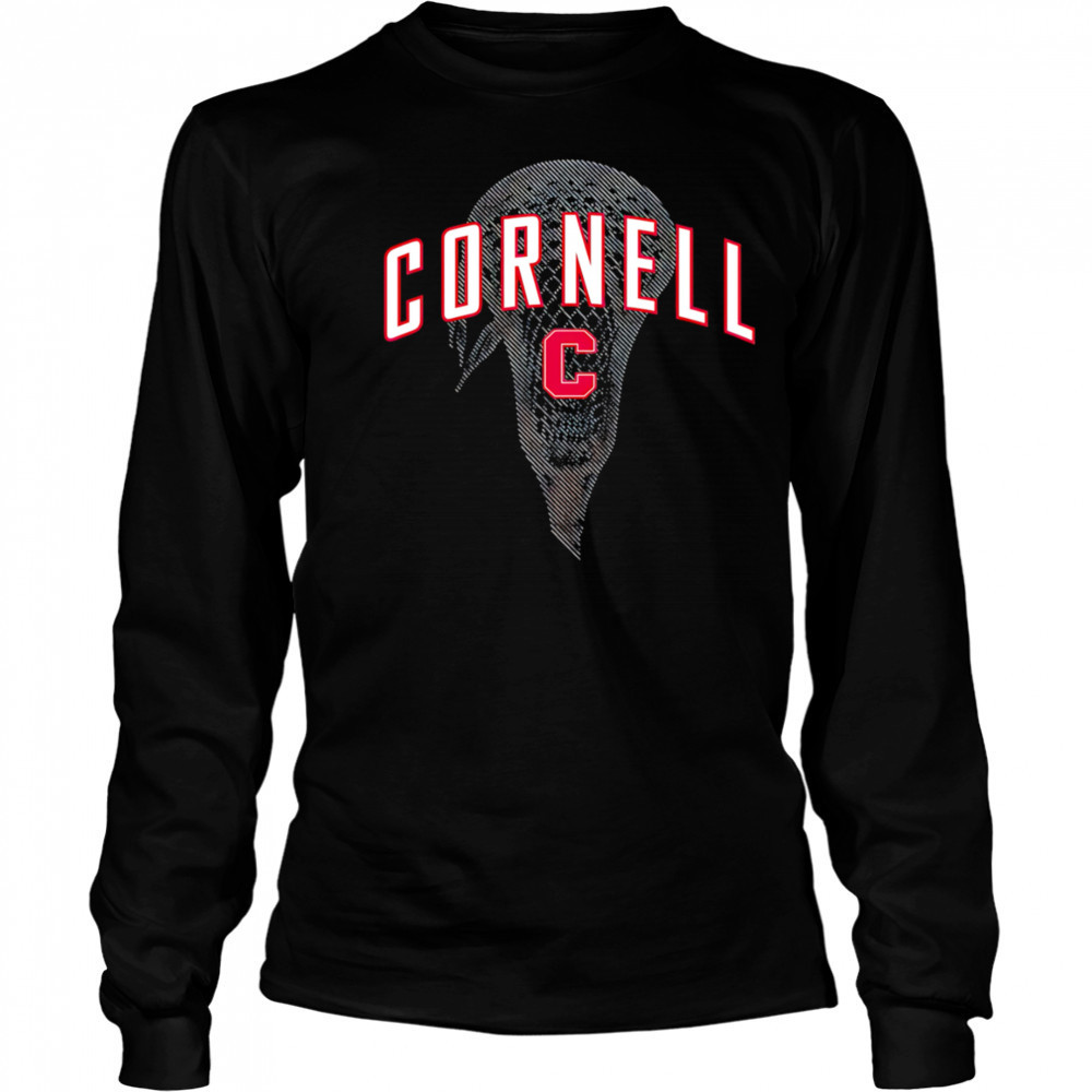 Cornell Lacrosse Stick shirt Long Sleeved