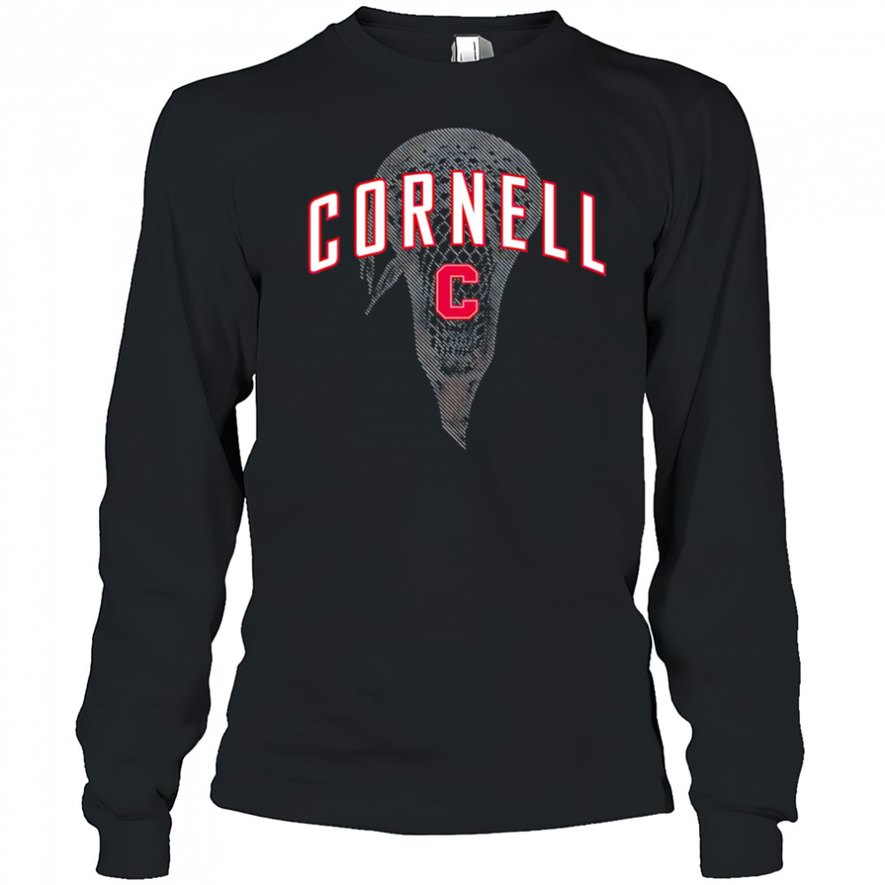 Cornell Lacrosse Stick shirt Long Sleeved