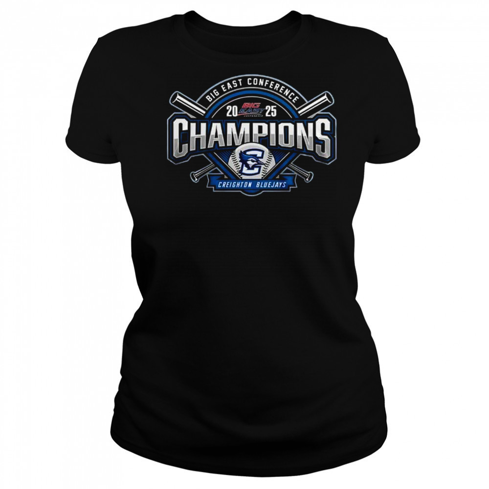 Creighton Bluejays Baseball 2025 Big East Conference Champions Shirt Women's T-shirt