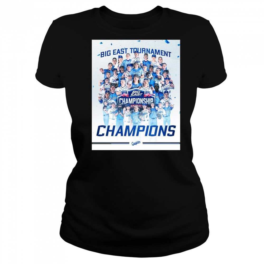 Creighton Bluejays Big East Tournament Champions All Teams Shirt Women's T-shirt