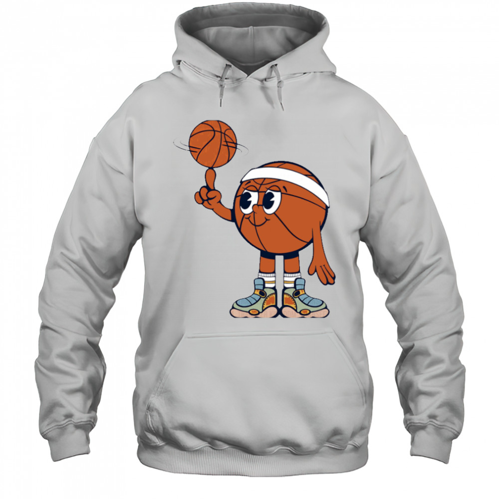 Cute Basketball Spinning The Ball shirt Hoodie