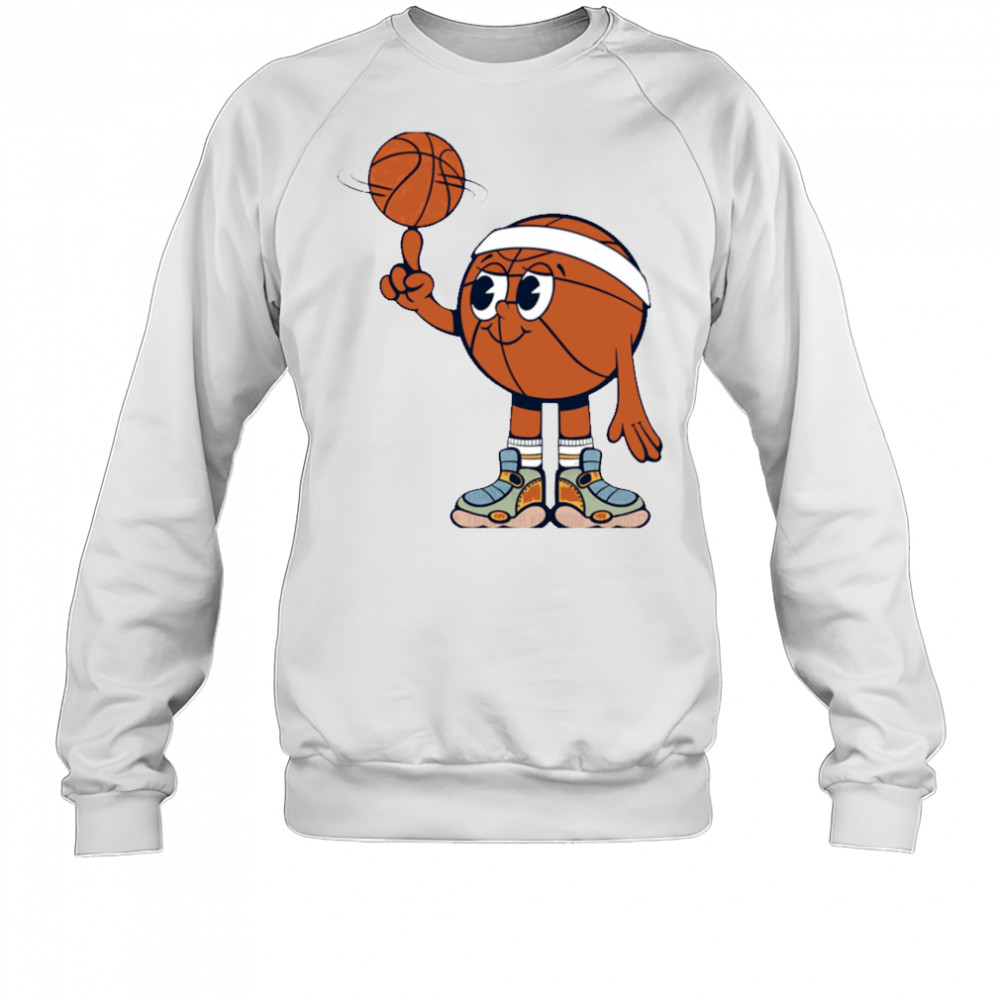 Cute Basketball Spinning The Ball shirt Sweatshirt