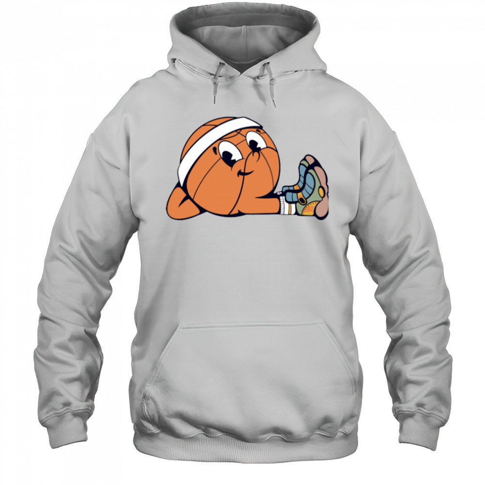 Cute Basketball Stretching shirt Hoodie