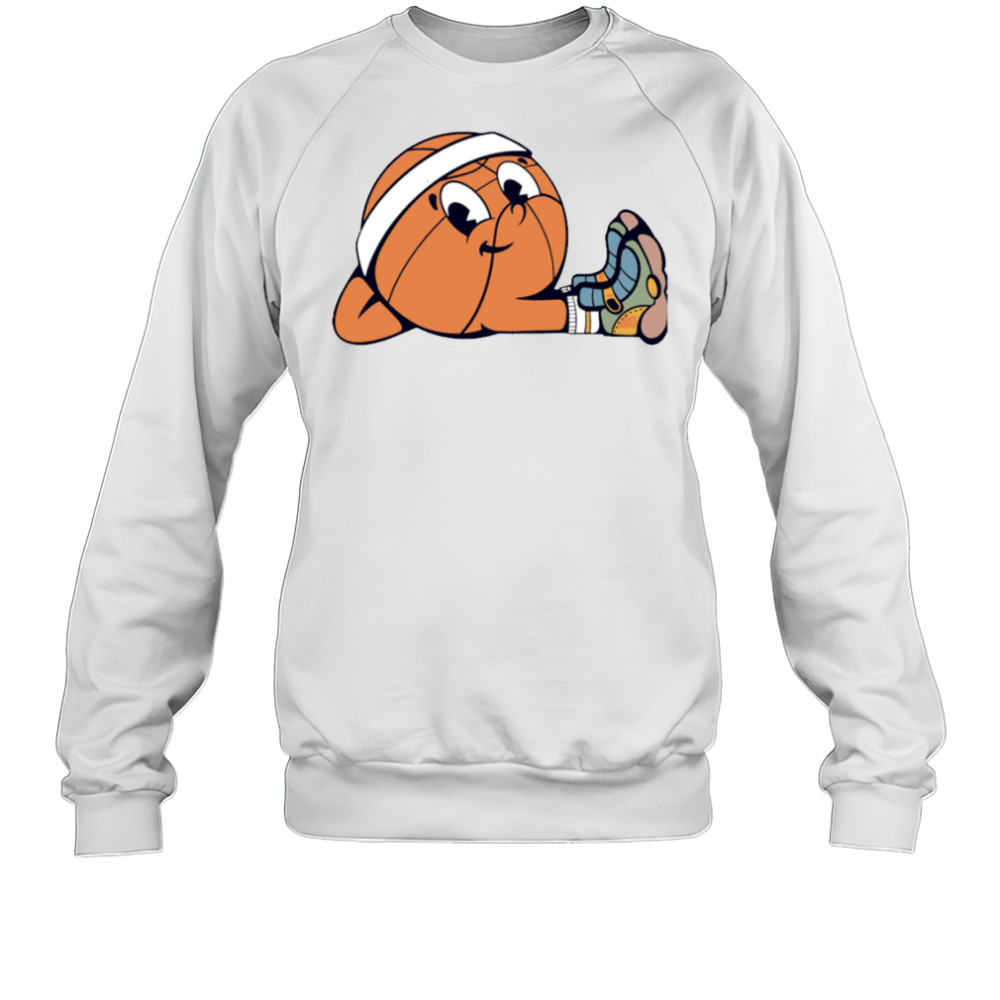 Cute Basketball Stretching shirt Sweatshirt