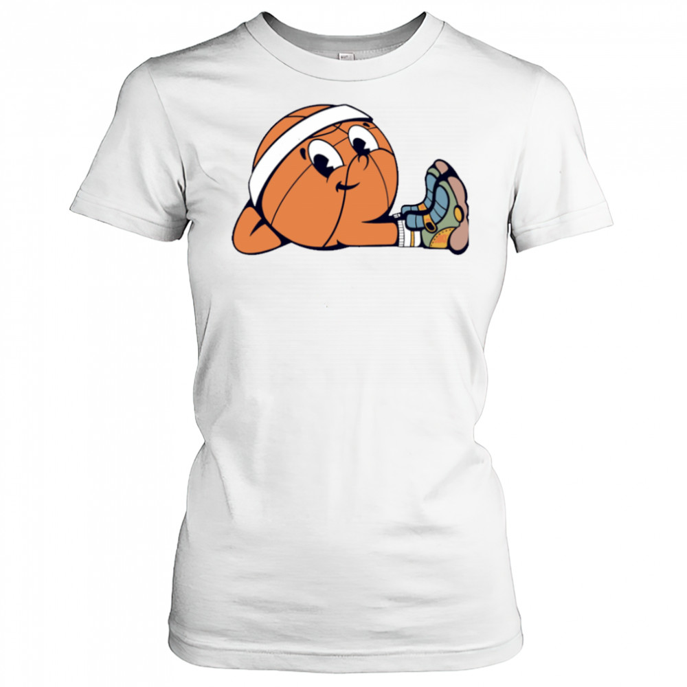 Cute Basketball Stretching shirt Women's T-shirt