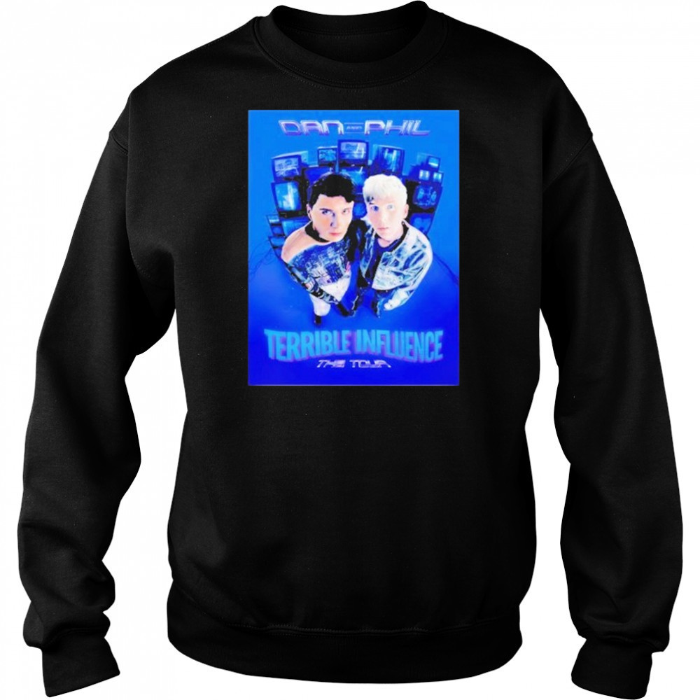 Dan And Phil Terrible Influence The Tour 2025 shirt Hoodie
