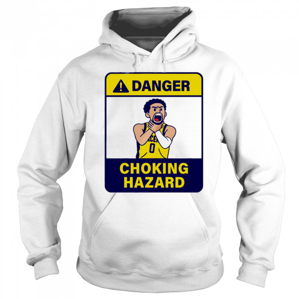 Danger Choking Hazard Tyrese Haliburton cartoon shirt Sweatshirt