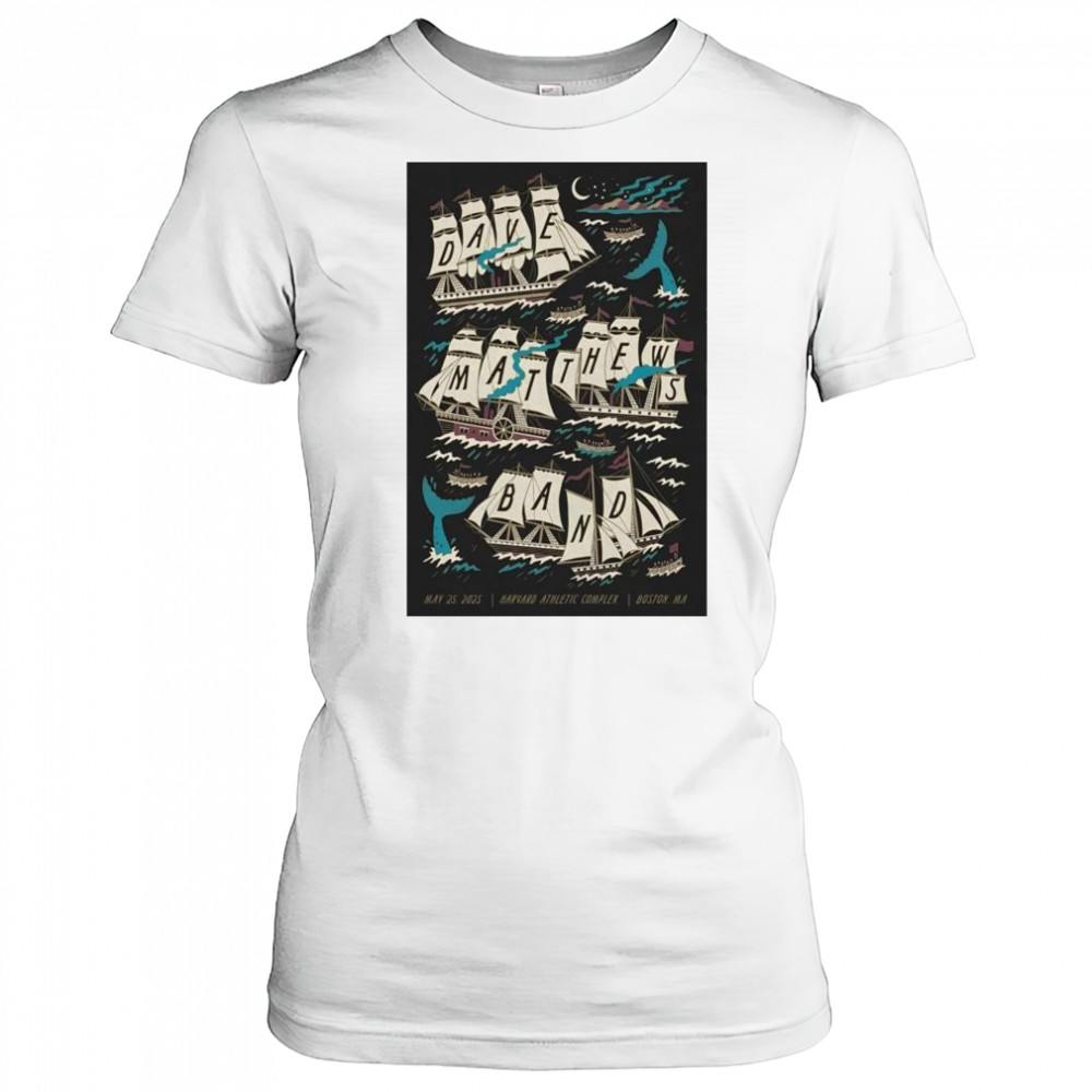Dave Matthews Band At Harvard Athletic Complex In Boston MA On May 25 2025 Tour t-shirt Women's T-shirt