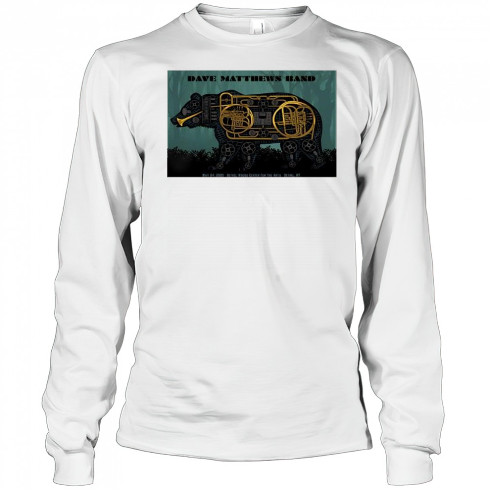 Dave Matthews Band Bethel Woods Center For The Arts Bethel, NY May 24 2025 Concert t-shirt Long Sleeved