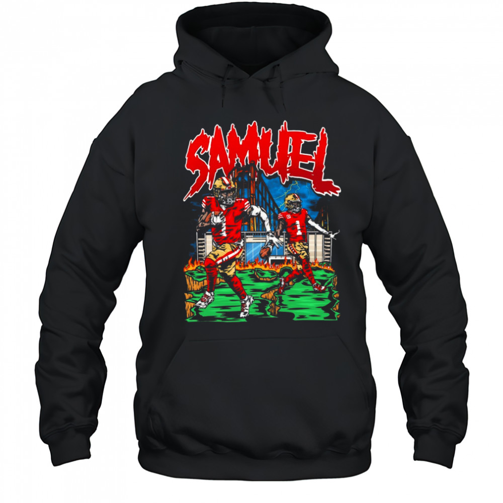 Deebo Samuel Sr. San Francisco 49ers NFL Planet Euphoria Art 2025 t-shirt Hoodie
