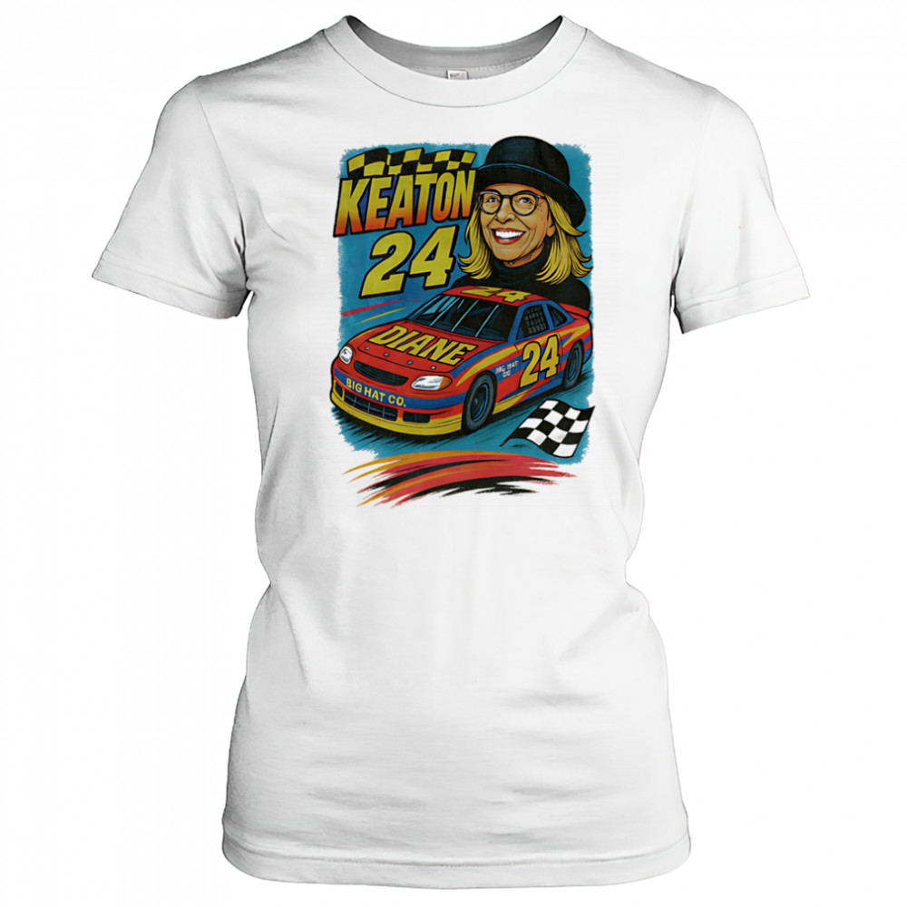 Diane Keaton Nascar racing 90s shirt Women's T-shirt