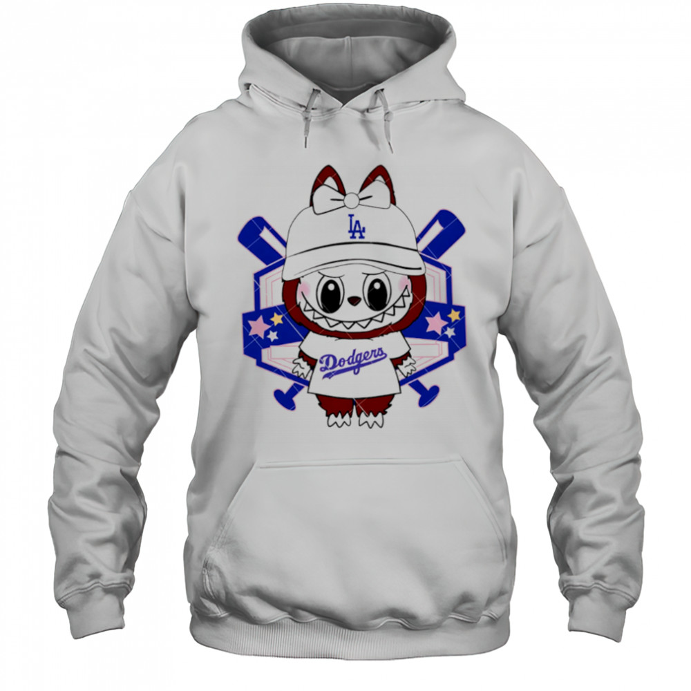 Dodgers Baseball Labubu Mascot Labubu LA Dodgers shirt Hoodie