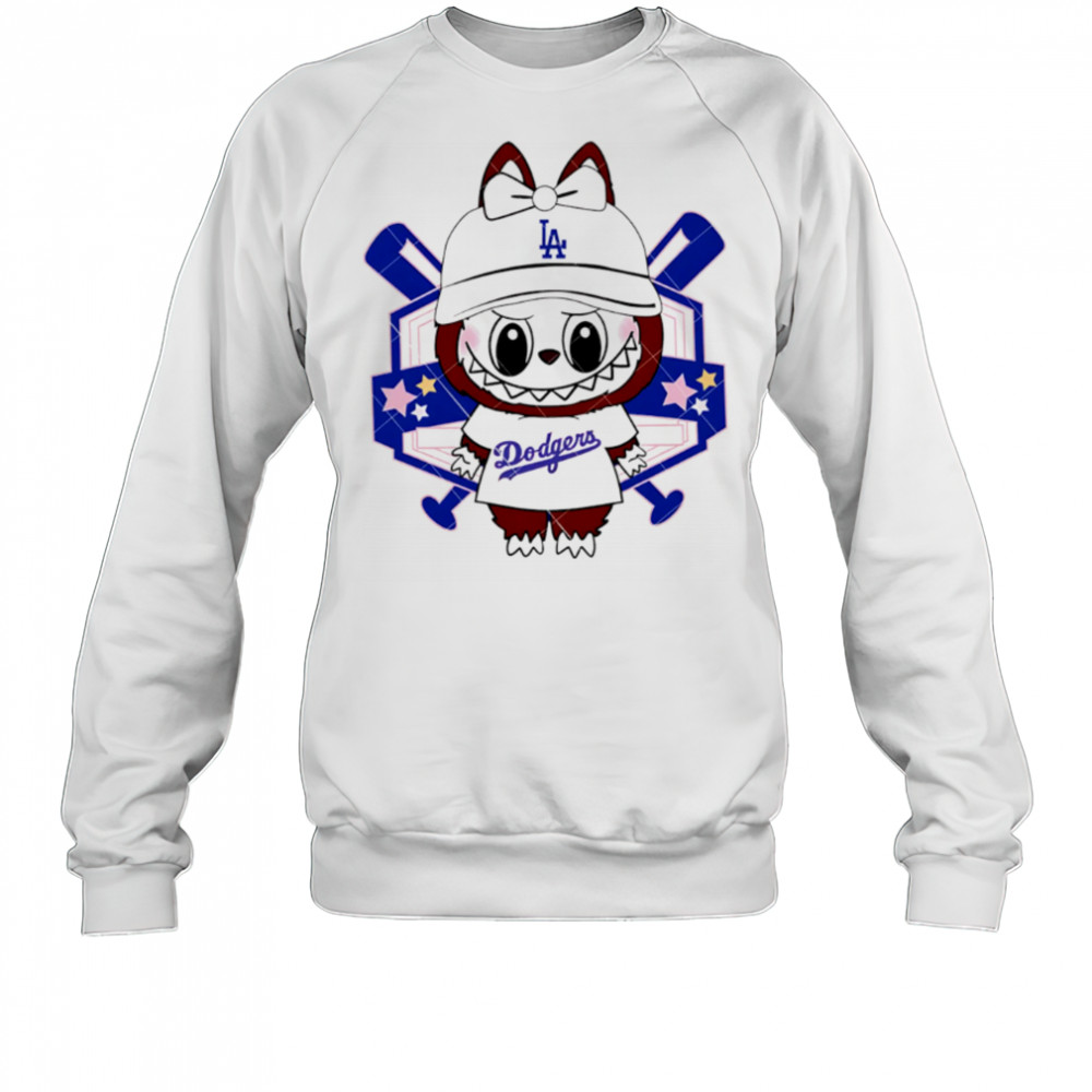 Dodgers Baseball Labubu Mascot Labubu LA Dodgers shirt Sweatshirt