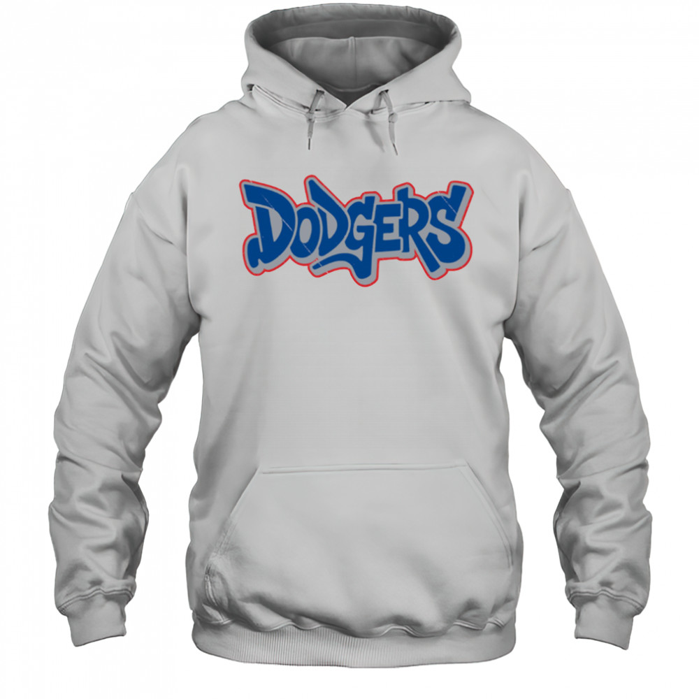 Dodgers Graffiti Logo Los Angeles Dodger Baseball shirt Hoodie