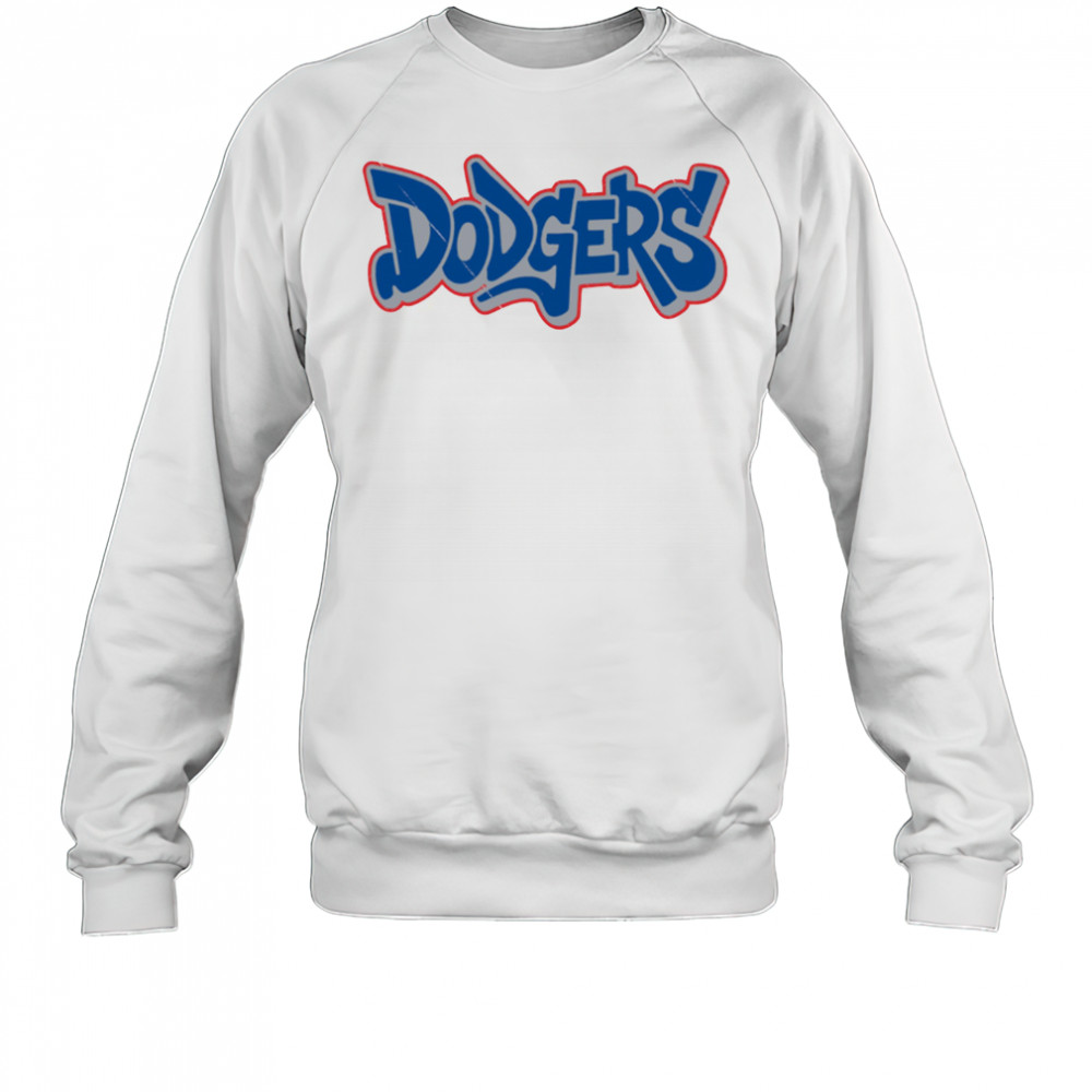 Dodgers Graffiti Logo Los Angeles Dodger Baseball shirt Sweatshirt