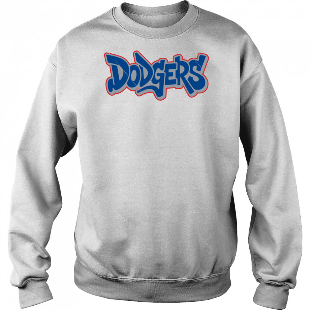 Dodgers Graffiti Logo Los Angeles Dodger Baseball shirt Hoodie