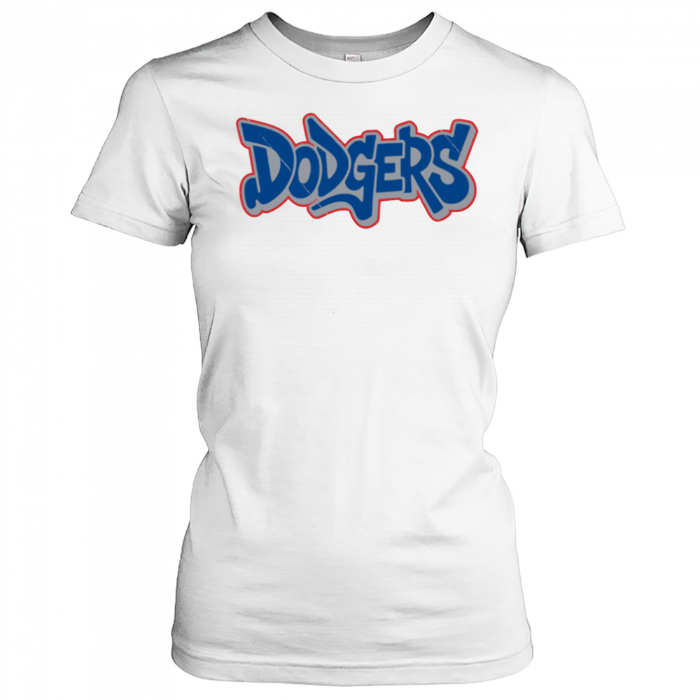 Dodgers Graffiti Logo Los Angeles Dodger Baseball shirt Women's T-shirt