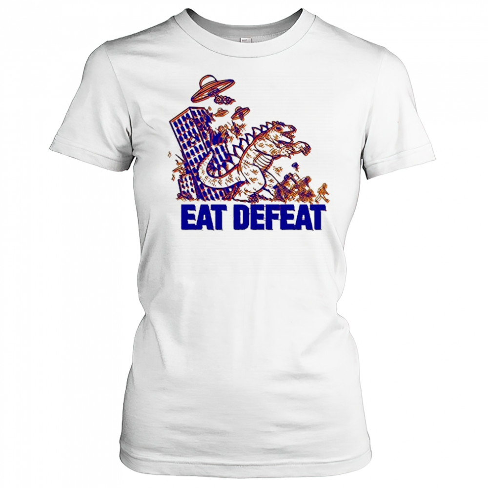 Eat Defeat Godzilla T-shirt Women's T-shirt