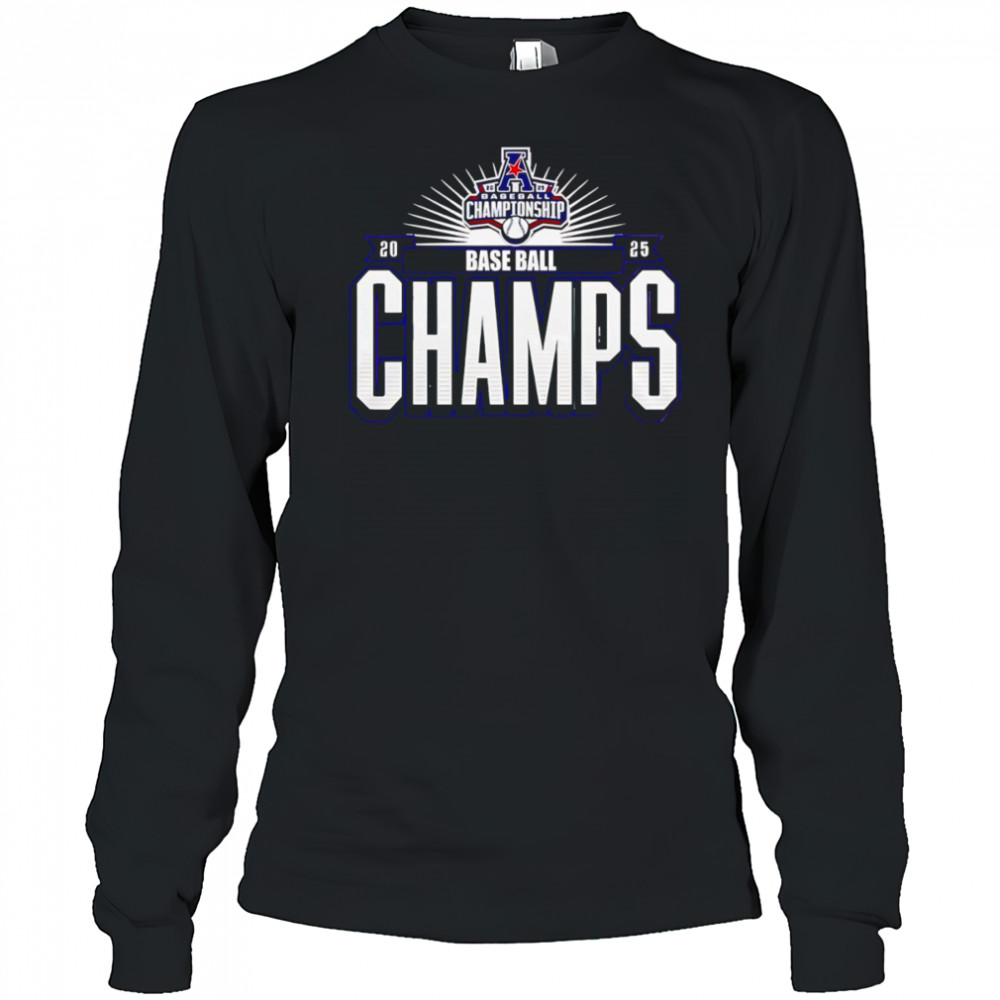 Ecu Baseball Champions AAC 2025 shirt Long Sleeved