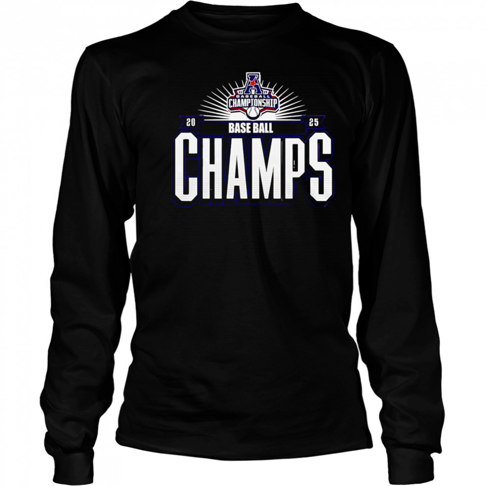 Ecu Baseball Champions AAC 2025 shirt Long Sleeved
