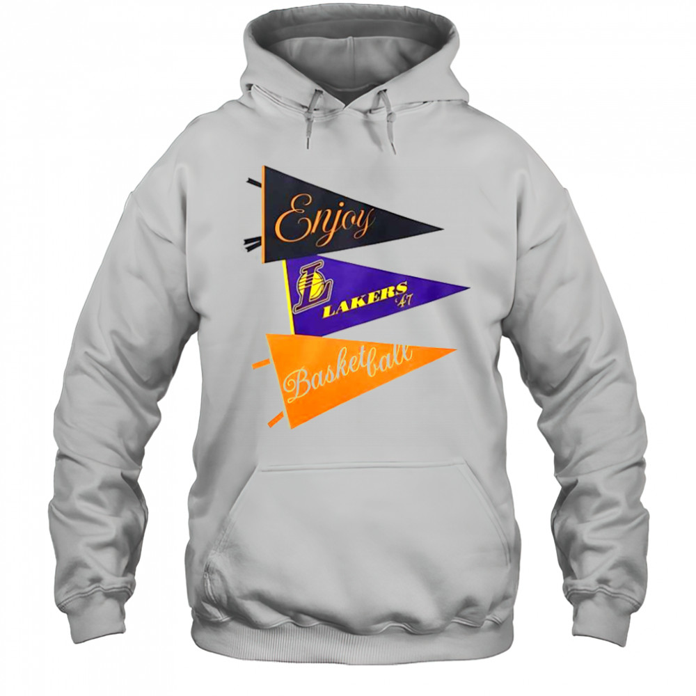 Enjoy Basketball X Los Angeles Lakers Hoop Enthusiast Capsule Collection T-Shirt Hoodie