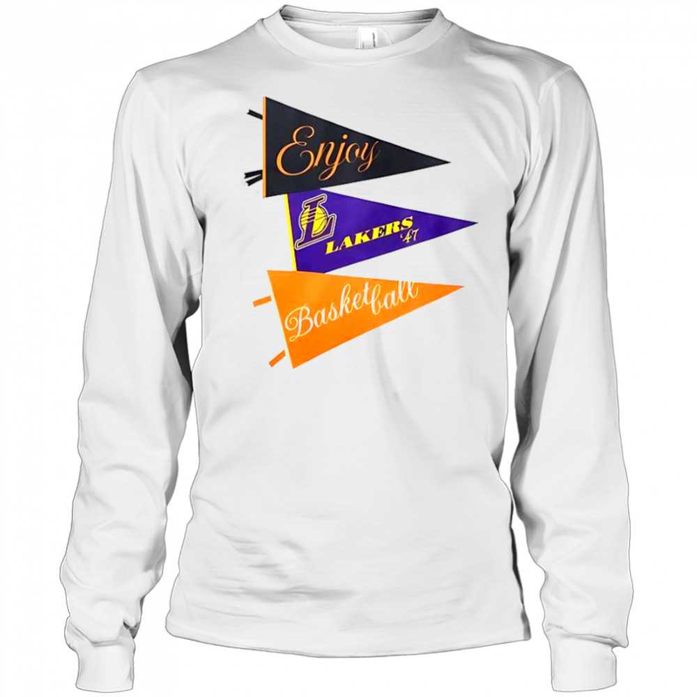 Enjoy Basketball X Los Angeles Lakers Hoop Enthusiast Capsule Collection T-Shirt Long Sleeved