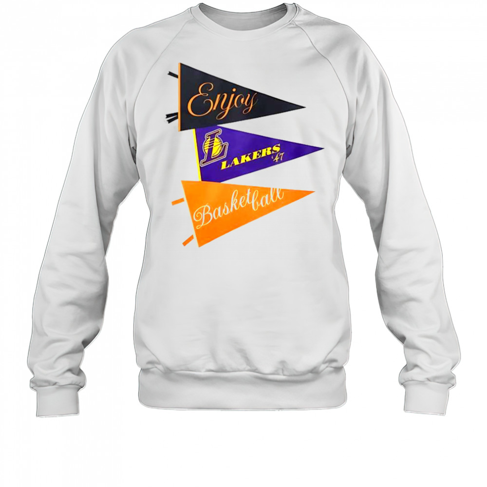 Enjoy Basketball X Los Angeles Lakers Hoop Enthusiast Capsule Collection T-Shirt Sweatshirt