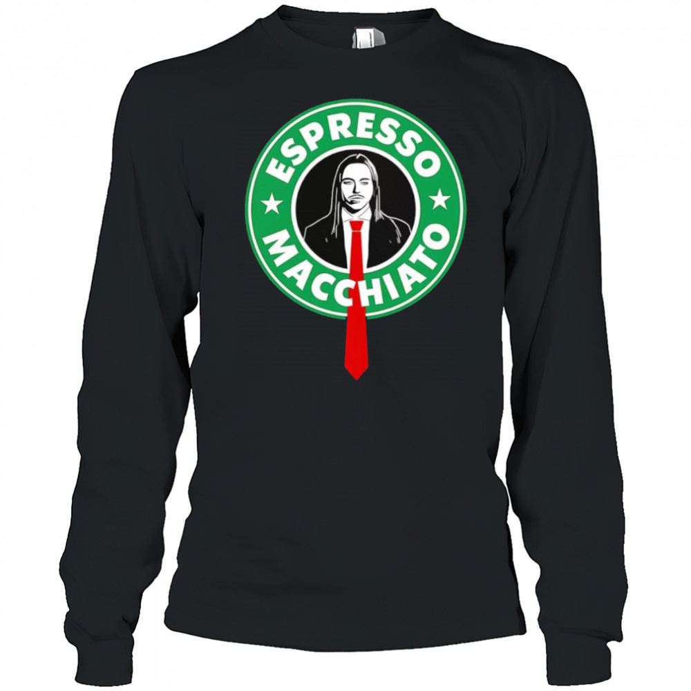 Espresso Macchiato Tommy Cash shirt Long Sleeved